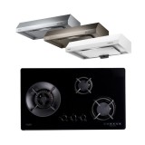 (Bundle) Fujioh FH-GS 5035 SVGL Gas Hob + FR-FS 1890 R Slim Cooker Hood (890mm)